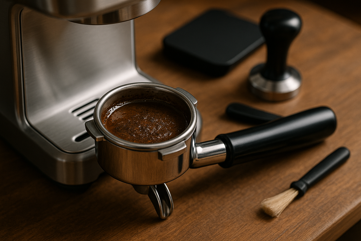 Why Is There Water Left in My Portafilter After Brewing?