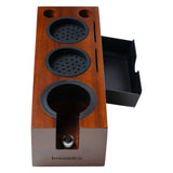 Tamping Station with Coffee Tamper, Self Leveling Tamper, Bottomless Portafilter