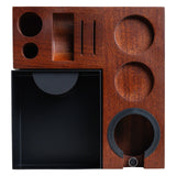 Coffee Tamping Station with Coffee Tamper, Tamper and Bottomless Portafilter